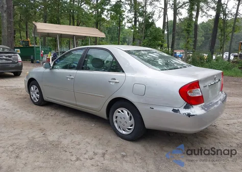 2003 Toyota Camry Le from USA, damaged, VIN JTDBE32K830160528